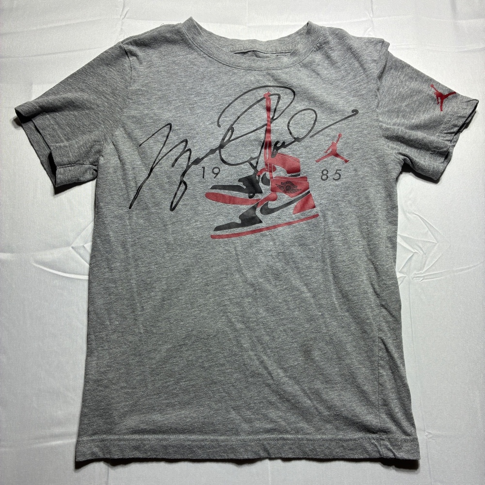 Jordan Boys Graphic T-Shirt - M (10-12) - Gray